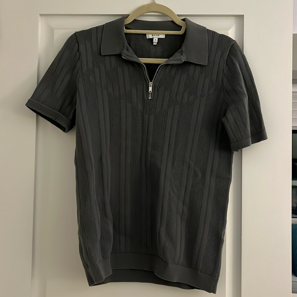 Men’s Knit Polo Tee